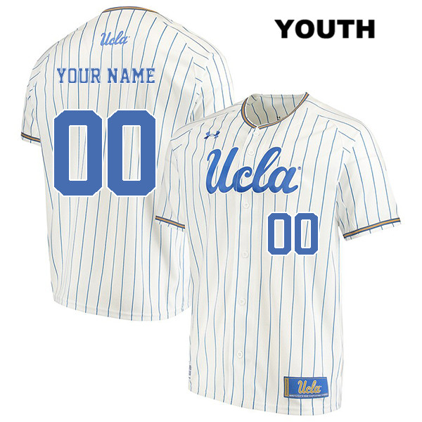 Customize Under Armour customize UCLA Bruins Authentic Stitched Youth White College Baseball Jersey->los angeles rams->NFL Jersey
